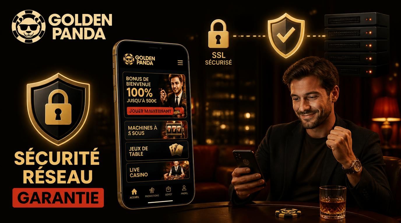Icône de cadenas, serveur sécurisé, joueur français rassuré